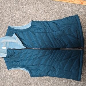 Free Country Teal and Light Blue Vest